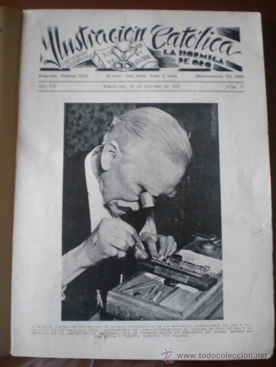 Coleccionismo de revistas y peri&oacute;dicos: LA HORMIGA DE ORO n&ordm; 41 (10/10/35) FIGUERAS ALVAREZ DE CASTRO CUBA MADRID HABSBURGOS