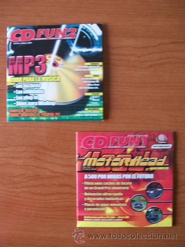 Sammeln von Zeitschriften und Zeitungen: LOTE 2 CD'S REVISTA PC FUN CON 1 JUEGO COMPLETO: MOTORHEAR Y VARIAS DEMOS JUGABLES, PROGRAMAS