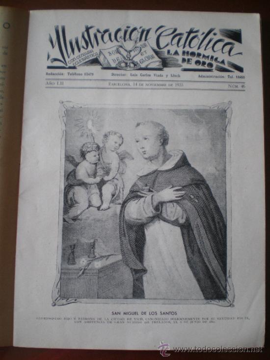 Coleccionismo de revistas y peri&oacute;dicos: LA HORMIGA DE ORO n&ordm; 46 (14/11/35) VICH