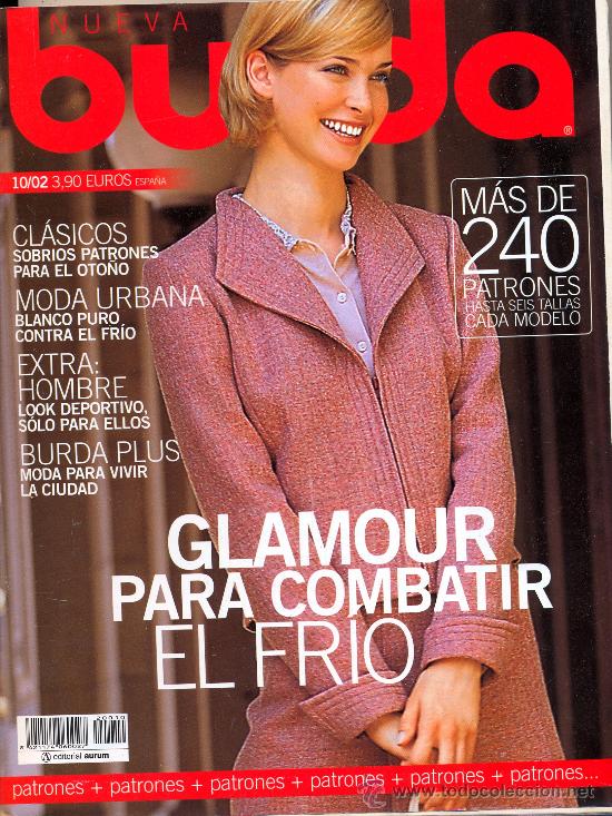 Coleccionismo de revistas y peri&oacute;dicos: Revista de costura Burda octubre 2002
