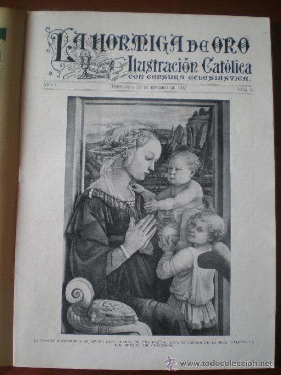 Coleccionismo de revistas y peri&oacute;dicos: LA HORMIGA DE ORO N&ordm; 8 (23/02/33) SANTANDER BILBAO TUMACO BARCELONA CANTABRIA