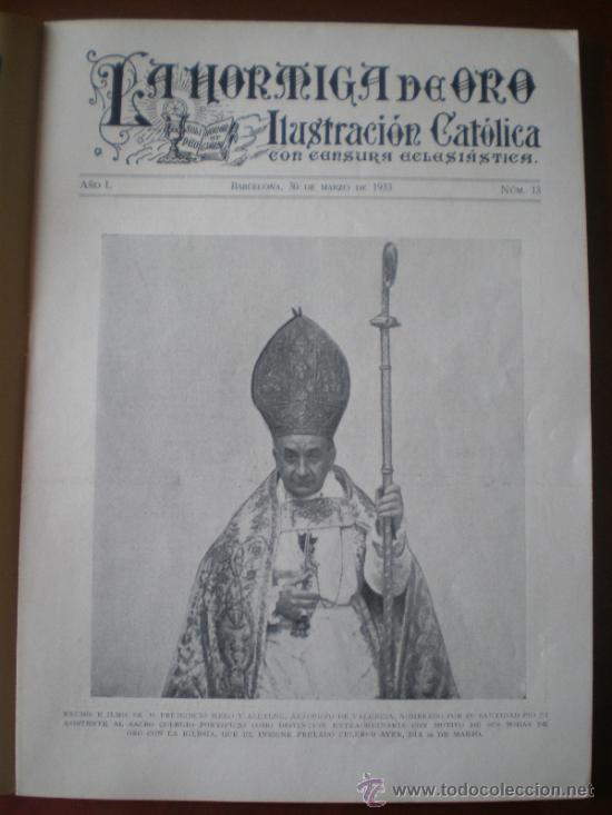 Coleccionismo de revistas y peri&oacute;dicos: LA HORMIGA DE ORO N&ordm; 13 (30/03/33) LERIDA  JACA BILBAO ALGORTA ALMERIA CORDOBA MURCIA MARQUINA