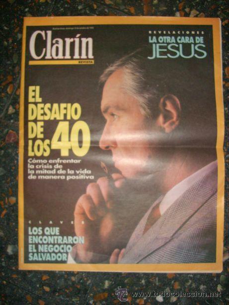 Coleccionismo de revistas y peri&oacute;dicos: REVISTA CLARIN - ARGENTINA - 1993 (BILLAR/ LA OTRA CARA DE JESUS/ EL DESAFIO DE LOS 40/ OTROS TEMAS)