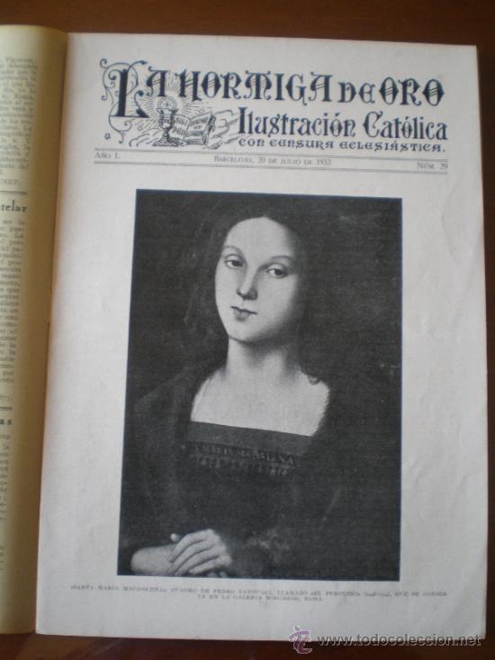 Coleccionismo de revistas y peri&oacute;dicos: LA HORMIGA DE ORO N&ordm; 29 (20/07/33) BA&Ntilde;OLAS GERONA LERIDA SABADELL EIBAR GUERNICA COZUELOS PALENCIA