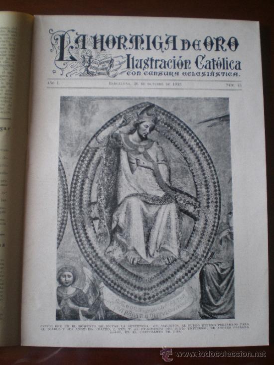 Coleccionismo de revistas y peri&oacute;dicos: LA HORMIGA DE ORO N&ordm; 43 (26/10/33) CALDAS DE MONTBUY BEGAS MANRESA MASSO Y TORRENTS  VALENCIA