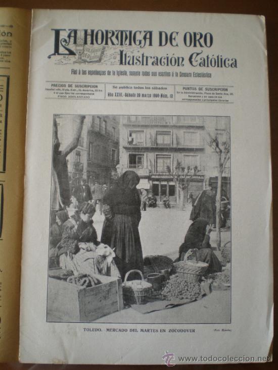 Coleccionismo de revistas y peri&oacute;dicos: LA HORMIGA DE ORO N&ordm; 12 (20/03/09) TOLEDO SANTANDER SAN GERVASIO BARCELONA SAN JULIAN DE VILATORTA