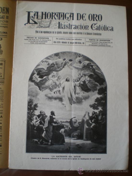 Coleccionismo de revistas y peri&oacute;dicos: LA HORMIGA DE ORO N&ordm; 20 (15/05/09) BARCELONA SAGRADA FAMILIA MADRID SAN ISIDRO CANARIAS VALENCIA