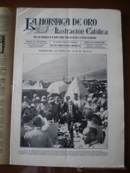 Coleccionismo de revistas y peri&oacute;dicos: LA HORMIGA DE ORO N&ordm; 43 (23/10/09) MELILLLA BILBAO RIFF MADRID BARCELONA VALENCIA ECIJA