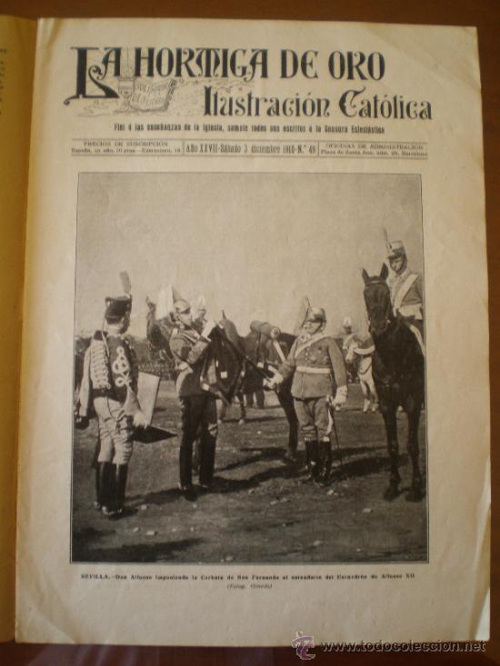 Coleccionismo de revistas y peri&oacute;dicos: LA HORMIGA DE ORO N&ordm; 49 (03/12/10) REUS FERROL SEVILLA TARRAGONA BARCELONA CONDE BERBEDEL ALICANTE