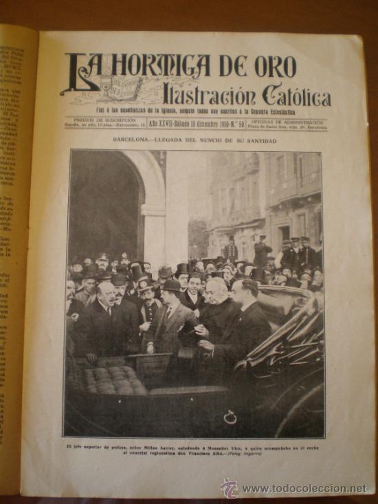 Coleccionismo de revistas y peri&oacute;dicos: LA HORMIGA DE ORO N&ordm; 50 (10/12/10) SABADELL BILBAO PUERTO BARCELONA COLONIA G&Uuml;ELL NUNCIO