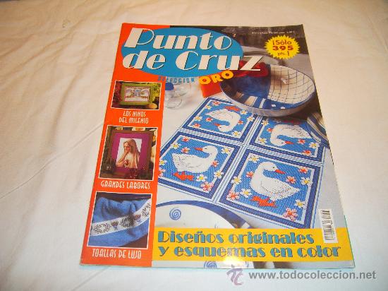 Collezionismo di Riviste e Giornali: PUNTO DE CRUZ SELECCION ORO N&ordm; 4. DISE&Ntilde;OS ORIGINALES Y ESQUEMAS EN COLOR