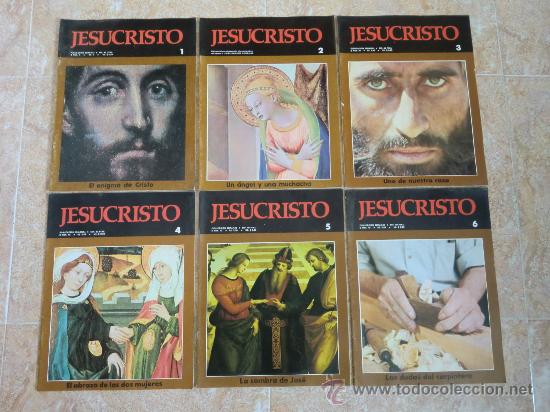 Coleccionismo de Revistas y Peri&oacute;dicos: Lote de 6 revistas JESUCRISTO (1974) N&ordm; 1, 2, 3, 4, 5, 6. Muy buen estado