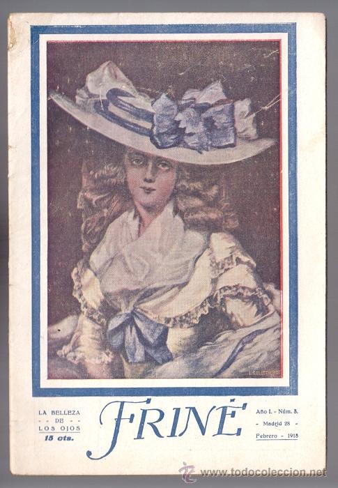 Colecionismo de Revistas e Jornais: FRINE 3 - LA BELLEZA DE LOS OJOS - REVISTA FEMENINA POPULAR 1918
