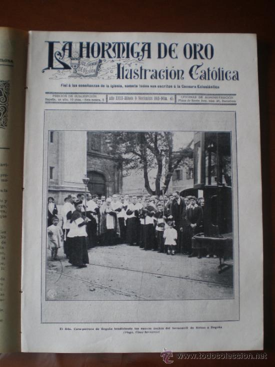 Coleccionismo de revistas y peri&oacute;dicos: LA HORMIGA DE ORO N&ordm; 45 (09/11/12) BILBAO HACIENDA TORRIJOS ZUMARRAGA SAN FELIU DE GUIXOLS CASTELLAR