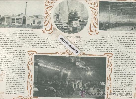 Sammeln von Zeitschriften und Zeitungen: REVISTA 1901 MOSAICOS HIDRAULICOS ESCOFET BATLLO FABRICA DE CRISTAL VIDRIO GIRALT LAPORTA MASRIERA