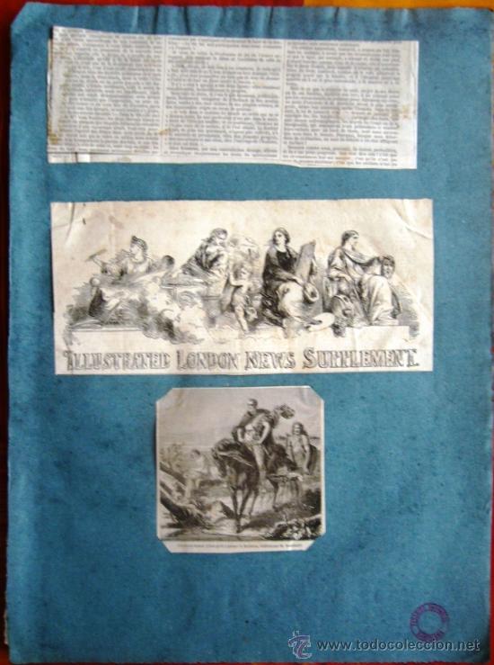 Collection Magazines and Newspapers: (RV374) GRABADOS REVISTA MEDIADOS SIGLO XIX - VER DETALLES EN DESCRIPCI&Oacute;N