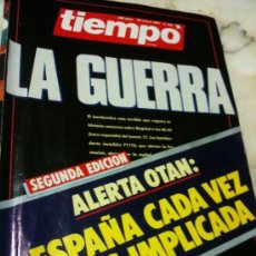 Coleccionismo de Revistas y Periódicos: TIEMPO Nº456 28-ENERO-1991 LA GUERRA-ESPAÑA CADA VEZ MÁS IMPLICADA