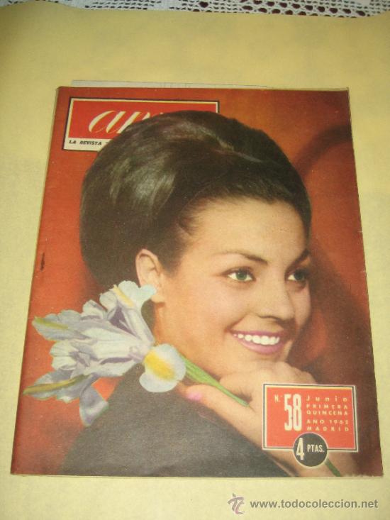 Coleccionismo de Revistas y Peri&oacute;dicos: AMA - CARMEN SEVILLA - JUNIO 1962 -