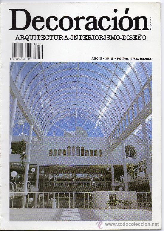 Coleccionismo de Revistas y Peri&oacute;dicos: Revista DECORACI&Oacute;N MODERNA, 1985