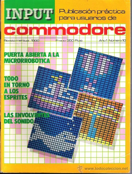 Coleccionismo de Revistas y Peri&oacute;dicos: REVISTA INPUT COMMODORE N&ordm; 10 - A&ntilde;o 1986