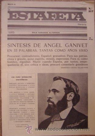 Coleccionismo de revistas y peri&oacute;dicos: La Estafeta Literaria. N&ordm; 317. Mayo 1965