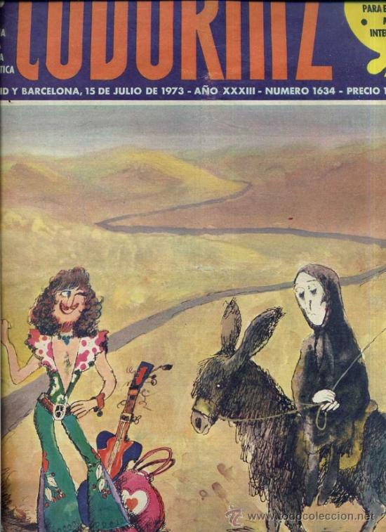 Coleccionismo de Revistas y Peri&oacute;dicos: LA CODORNIZ N&ordm; 1634 - 15 VII 1973