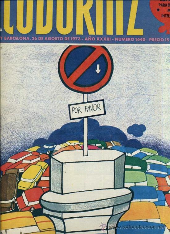 Coleccionismo de Revistas y Peri&oacute;dicos: LA CODORNIZ N&ordm; 1640 - 26 VIII 1973