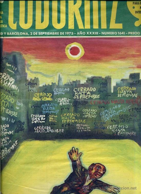 Coleccionismo de Revistas y Peri&oacute;dicos: LA CODORNIZ N&ordm; 1641 - 2 IX 1973