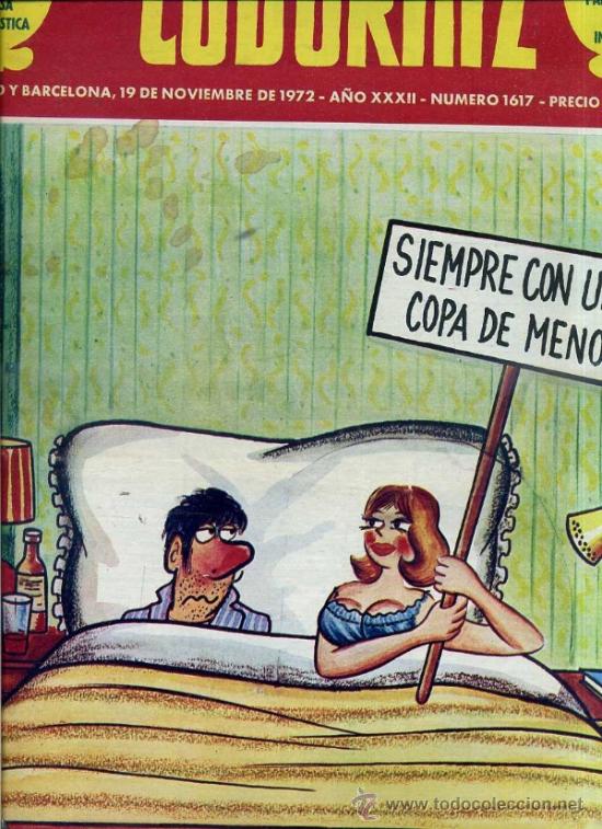 Coleccionismo de Revistas y Peri&oacute;dicos: LA CODORNIZ N&ordm; 1617 - 19 XI 1972