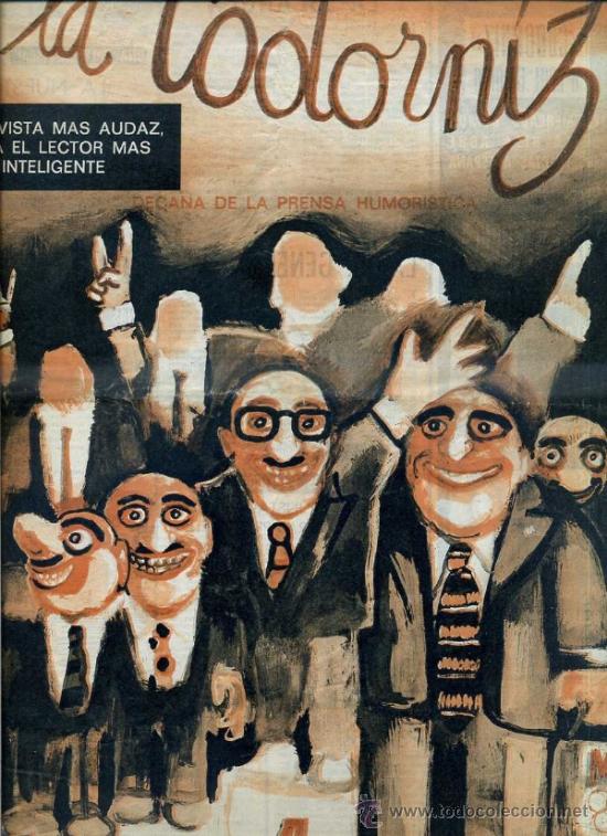 Coleccionismo de Revistas y Peri&oacute;dicos: LA CODORNIZ N&ordm; 1609 - 17 IX 1972