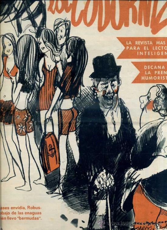 Coleccionismo de Revistas y Peri&oacute;dicos: LA CODORNIZ N&ordm; 1442 - 6 VII 1969