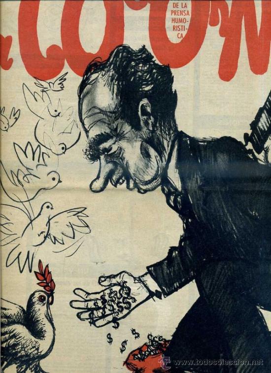 Coleccionismo de Revistas y Peri&oacute;dicos: LA CODORNIZ N&ordm; 1461 - 16 XI 1969