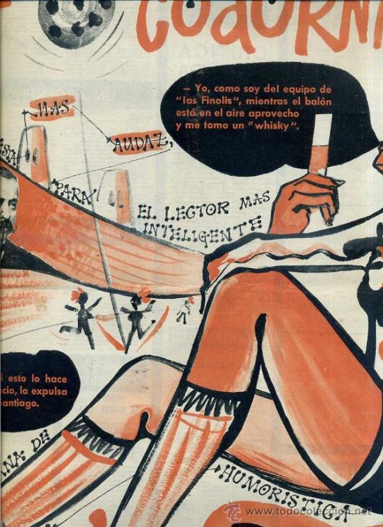 Coleccionismo de Revistas y Peri&oacute;dicos: LA CODORNIZ N&ordm; 1535 - 18 IV 1971