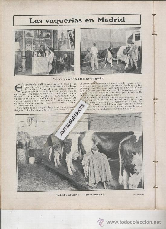 Coleccionismo de revistas y peri&oacute;dicos: REVISTA.A&Ntilde;O 1906.LAS VAQUERIAS DE MADRID.BENICASIM.MAQUINA AGRICOLA.TRILLADORA DEL PARDO.FOTOS.