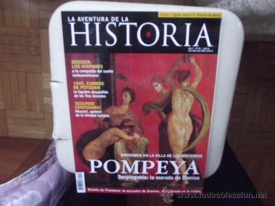 Coleccionismo de revistas y peri&oacute;dicos: LA AVENTURA DE LA HISTORIA N&ordm; 81 POMPEYA LA VILLA DE LOS MISTERIOS ( NO TIENE DVD )