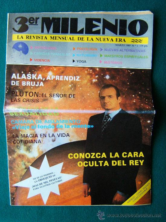 Coleccionismo de Revistas y Peri&oacute;dicos: 3&ordm; TERCER MILENIO-LA REVISTA MENSUAL DE LA NUEVA ERA-N&ordm; 1-MUY ILUSTRADA EN COLOR-ALASKA-PLUTON-1989.