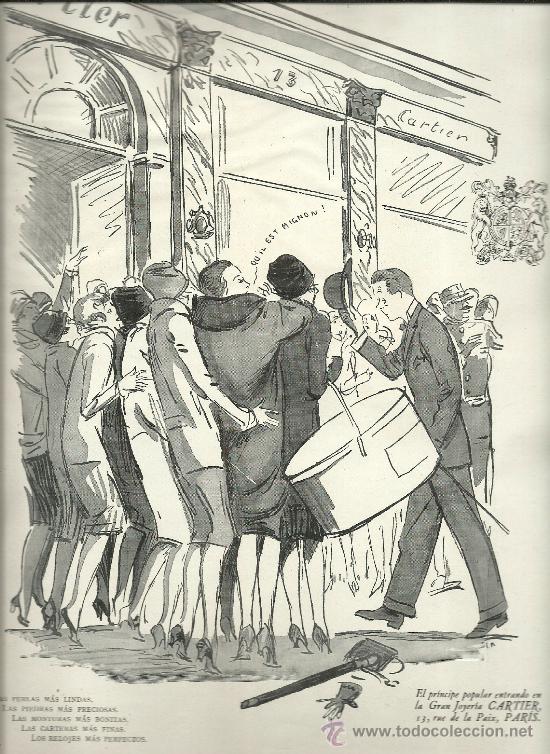 Coleccionismo de Revistas y Peri&oacute;dicos: Publicidad joyer&iacute;a CARTIER - 1929