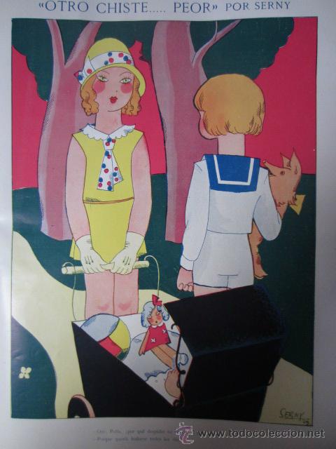Coleccionismo de Revistas y Peri&oacute;dicos: Otro chiste... peor / por Serny - 1929