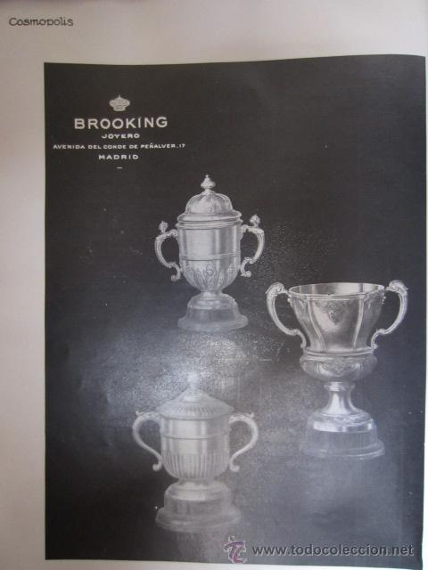 Coleccionismo de Revistas y Peri&oacute;dicos: * MADRID * Publicidad Brooking Joyero  - 1929