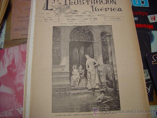 Coleccionismo de Revistas y Peri&oacute;dicos: LA ILUSTRACION IBERICA N&ordm;449