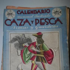 Coleccionismo de Revistas y Periódicos: CALENDARIO MENSUAL ILUSTRADO CAZA Y PESCA. 1944. Nº 13. LA LIEBRE EN ASTURIAS. Lote 35356710