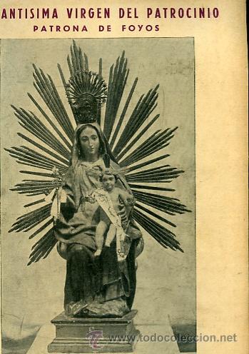 Coleccionismo de revistas y peri&oacute;dicos: LA VIRGEN DEL PATROCINIO PATRONA DE FOYOS bodas de oro coronaci&oacute;n Pontificia .. ni