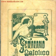 Coleccionismo de Revistas y Periódicos: SEMANARIO CATÓLICO DE REUS. N.º 34. Lote 35518703