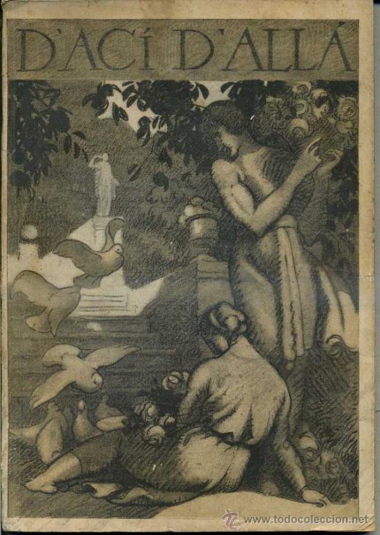 Coleccionismo de Revistas y Peri&oacute;dicos: REVISTA D' AC&Iacute; D' ALL&Agrave; MAIG 1918 - EN CATAL&Aacute;N