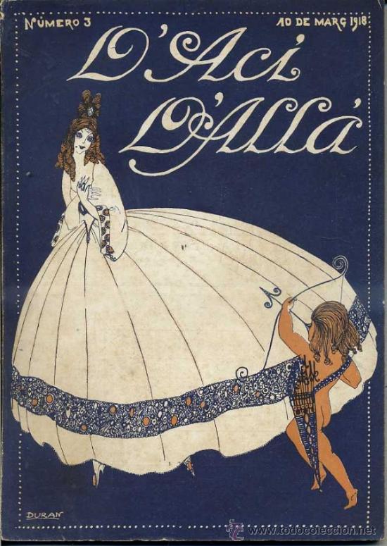 Collection Magazines and Newspapers: REVISTA D' AC&Iacute; D' ALL&Agrave; ANY I N&ordm; 3 MAR&Ccedil; 1918 - EN CATAL&Aacute;N