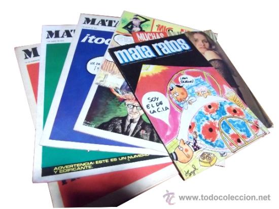Collezionismo di Riviste e Giornali: LOTE DE 9 REVISTAS A&Ntilde;OS 70--MATA RATOS--MUCHAS GRACIAS Y EL MICOKO&Ntilde;ON