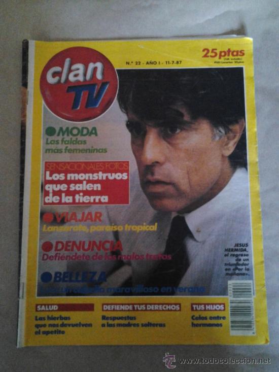 Collection Magazines and Newspapers: CLAN TV JESUS HERMIDA