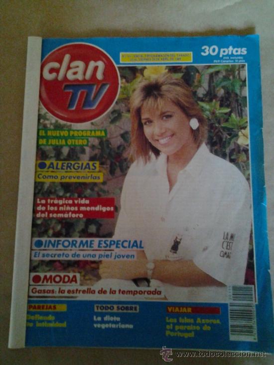 Collection Magazines and Newspapers: CLAN TV JULIA OTERO
