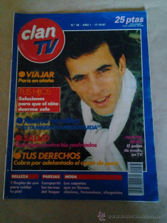 Collection Magazines and Newspapers: CLAN TV IMANOL ARIAS