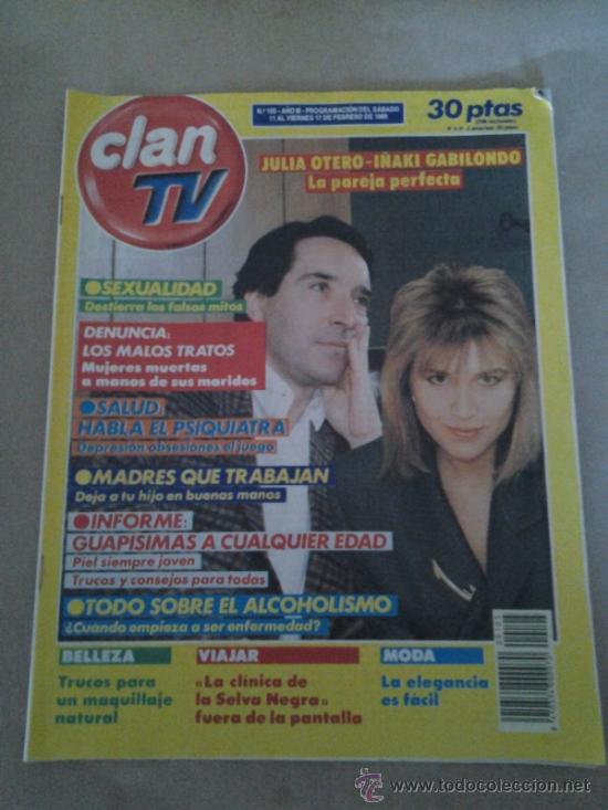 Collection Magazines and Newspapers: CLAN TV JULIA OTERO I&Ntilde;AKI GABILONDO